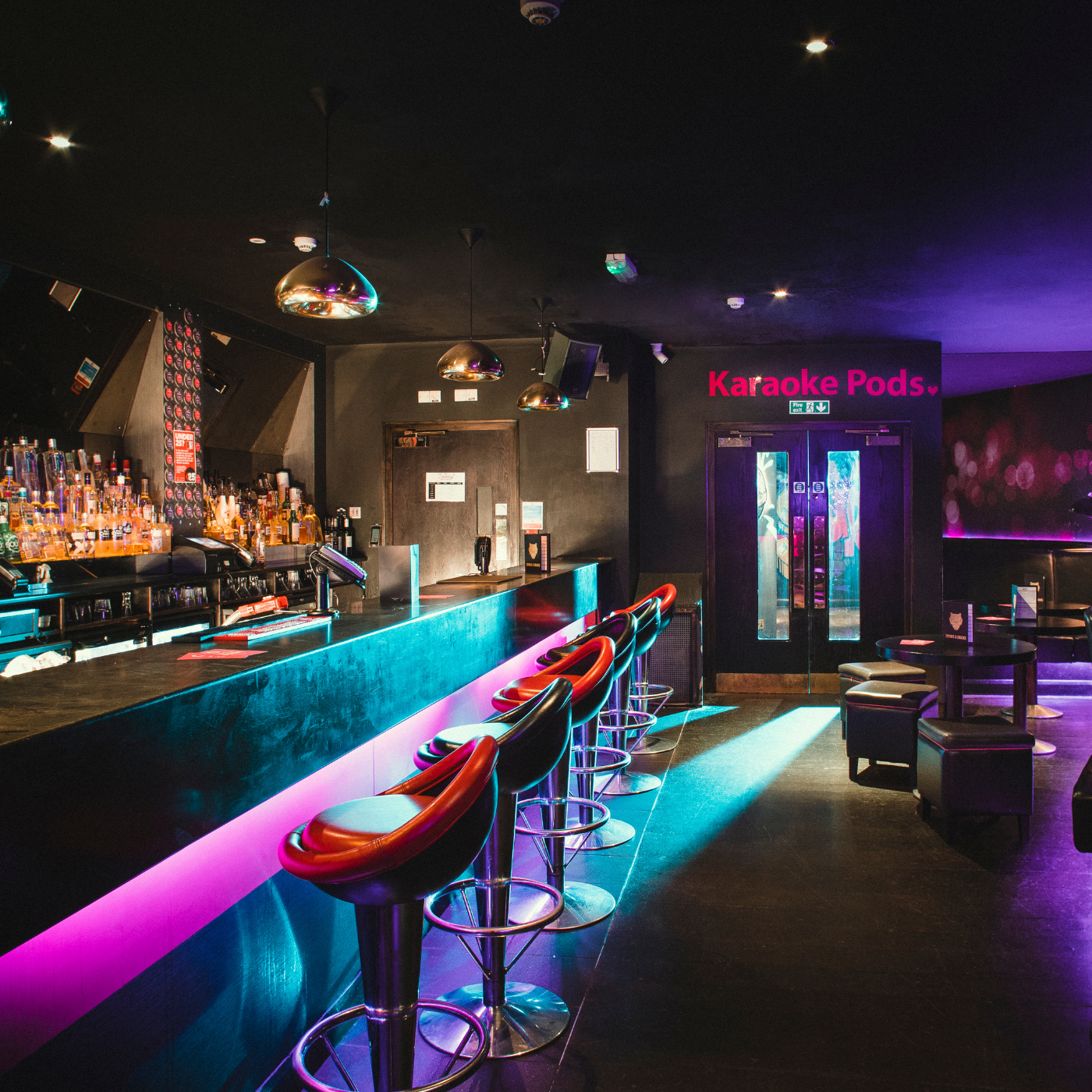 Nightclub atmosphere visual